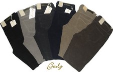 Pantalone HOLIDAY DONNA Fustagno  da 42 a 56 vita alta Jeans invernale 324804120