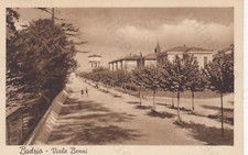 CARTOLINA *5 BUDRIO BOLOGNA EMILIA ROMAGNA VIALE BENNI STORIA VIAGGIATA 1947