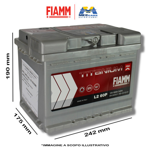 Fiamm batteria titanium - batteria,