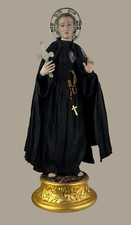 Statua figura vestita San Gabriele dell'Addolorata 60 cm Jesu XPI Passio