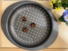 Guardini Giotto 57634 Teglia antiaderente da FORNO x Caldarroste, Grigia (exdemo