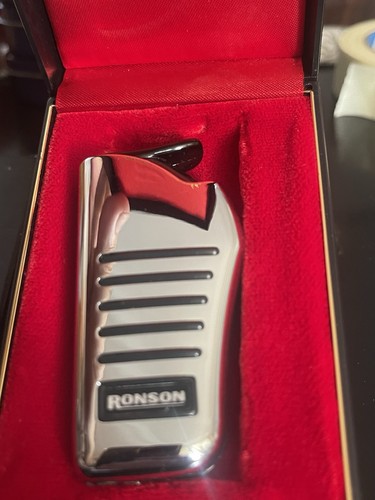 Ronson accendino cromato con - ronson,