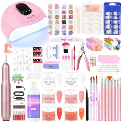 Kit unghie acrilico con - unghie,