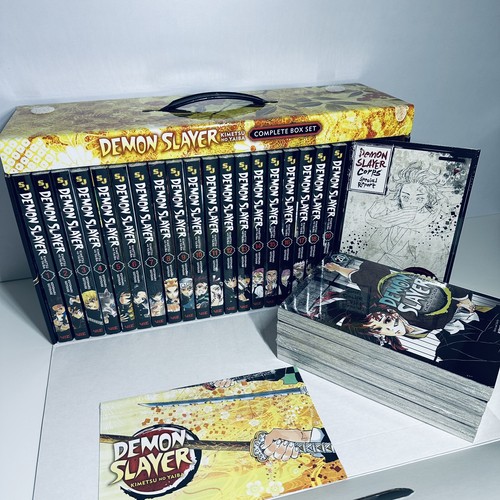Demon slayer manga box set - box,