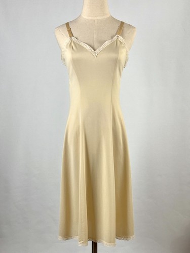 Vintage beige full - vintage, slip
