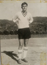 ROBERTO ANZOLIN JUVENTUS FOTO DEDICA AUTOGRAFO 1961-62 MAGLIA SCUDETTO STELLA