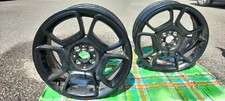 cerchi originali 500 abarth da 17' neri opaco