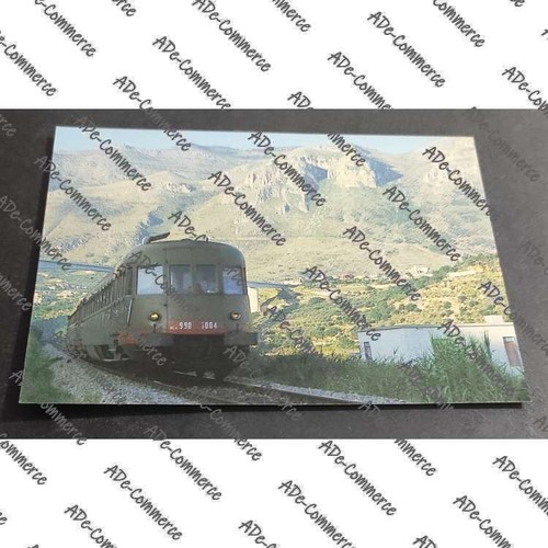 Cartolina treno automotrice - -,