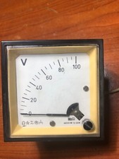 Voltmetro da pannelli vintage