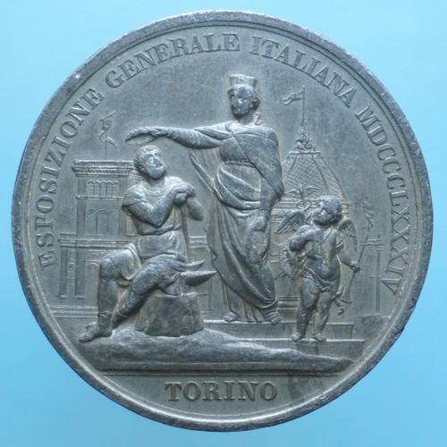 Torino medaglia 1884 - medaglia,