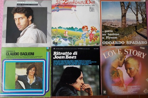 Disco giri lotto - 33, pezzi