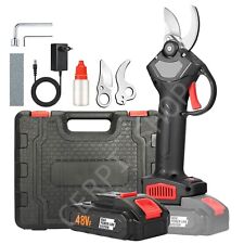 FORBICI DA POTATURA A BATTERIA CON LAME DI RICAMBIO 2 BATTERIE 48V VALIGETTA