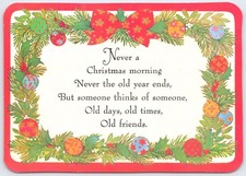 Cartolina Natalizia Vintage