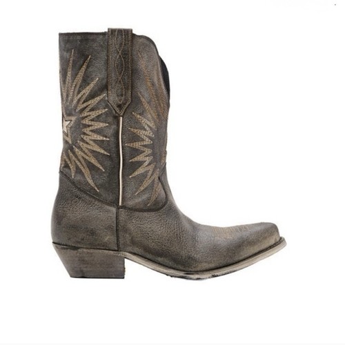 Stivali western corti - , golden