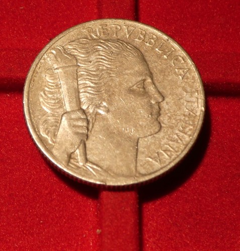 Moneta lire 1949 uva - 5,