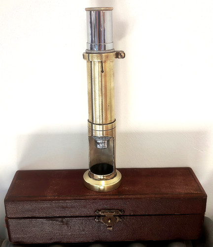 Vintage brass pocket field - pocket,