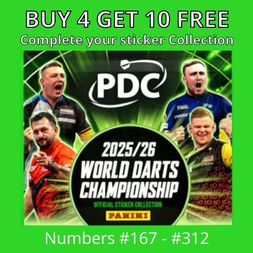 Adesivi panini pdc - panini, world