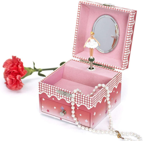 Carillon ballerina rosa - carillon,