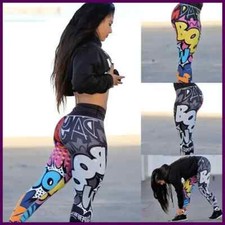 Leggings donna stampa digitale