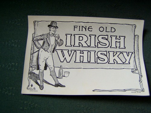 Vintage fine old irish - old,