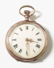 OROLOGIO MONACHINA IN ARGENTO 800 PRIMI '900 OTTIMO DA RIPARARE IL BILANCIERE