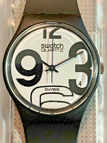 Swatch gent black - black,