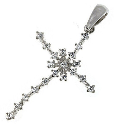 Croce oro pendente kt - pendente,
