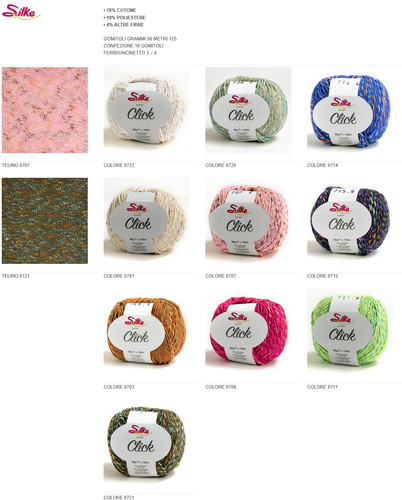 Gomitolo cotone moda estivo