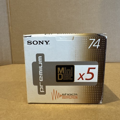 Sony premium minidisc 5 - sony, 74