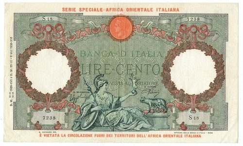 100 lire capranesi aquila - 100,