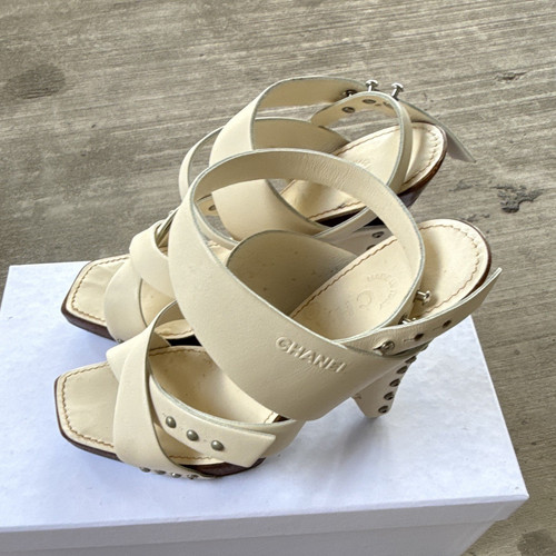 Chanel donna pelle avorio - chanel,