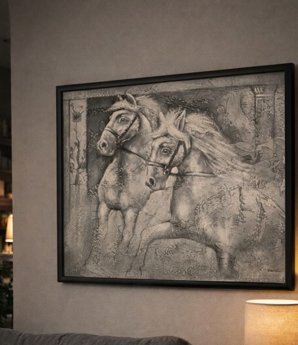 Grande quadro cavallo