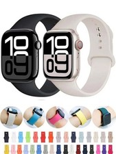 Cinturino in silicone per cinturino Apple Watch, 44 mm, 40 mm, 45 mm, 41...