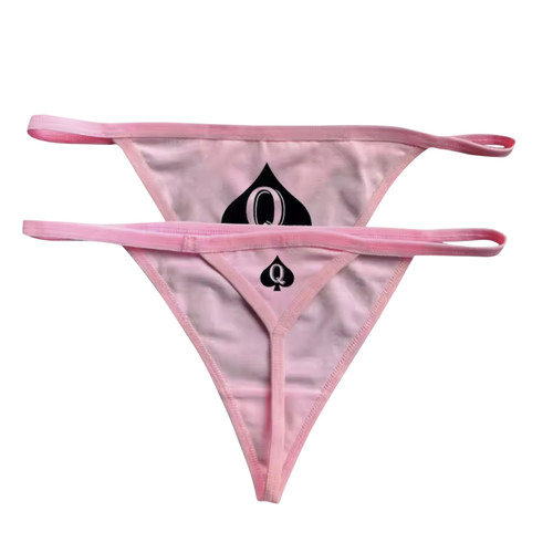 Queen spades string - queen, g-string