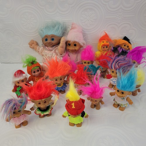 Lotto bambole troll - bambole, vintage