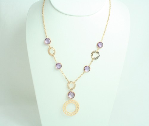 Collana donna oro rosa - da,