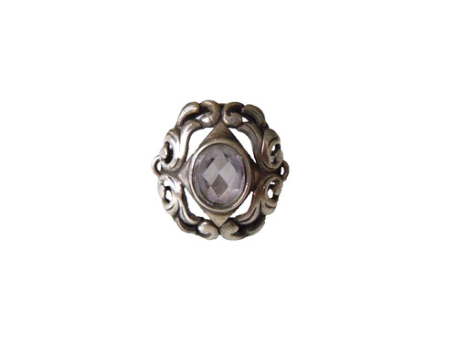 Anello 835 argento ametista - anello,