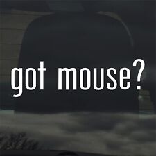 Hai del topo? Adesivo Vinile