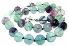 Collana in fluorite arcobaleno