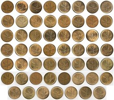 Monete italia lire dal - monete, 20