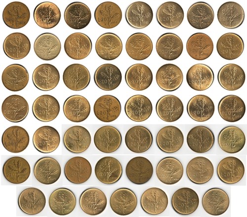 Monete italia lire - lire,