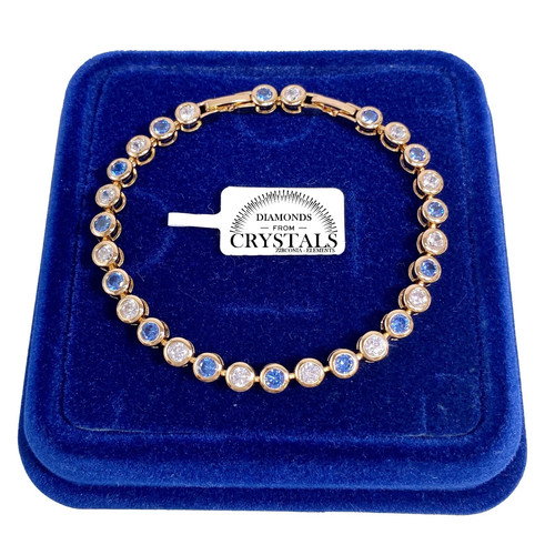 Bracciale tennis palline 5mm - bracciale,