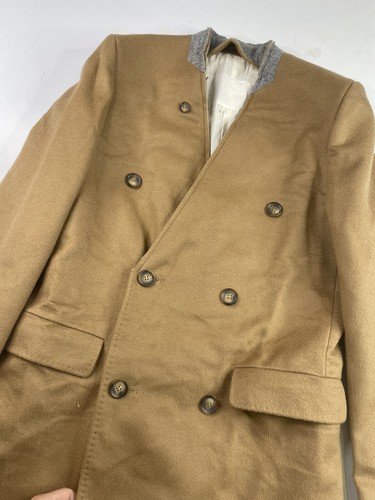 Giacca cappotto lana cammello