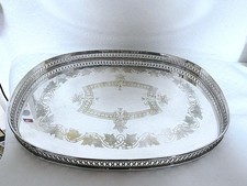 Vassoio argentato, vassoio da