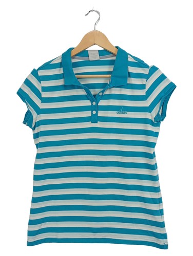 Adidas polo donna righe blu - polo,