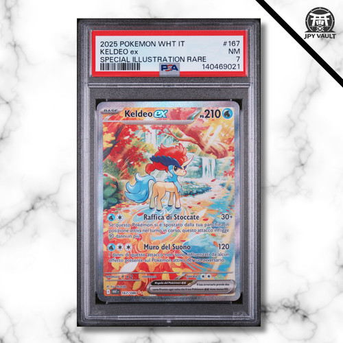 Pokemon card italian keldeo - italian,