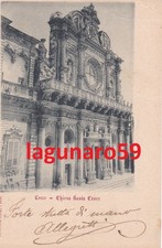 LECCE  -  Chiesa Santa Croce............viagg. 1901_FOTOTIPIA LOPEZ - BARI