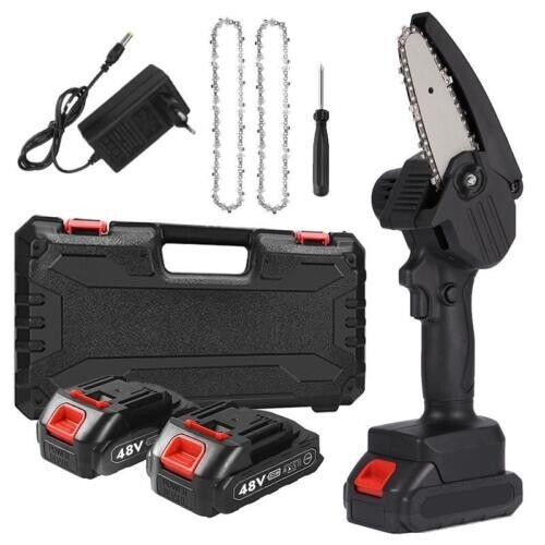Mini motosega batteria - a,
