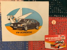 2 adesivo sticker Anni ‘80 Auto Golf Lada Cruiser 4 X 4 no Fiat Lancia