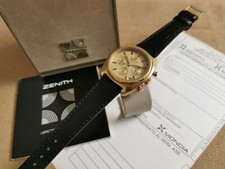 Zenith El Primero Surf 20.0210.415 gold plated-steel mm 36 caliber 3019 full set